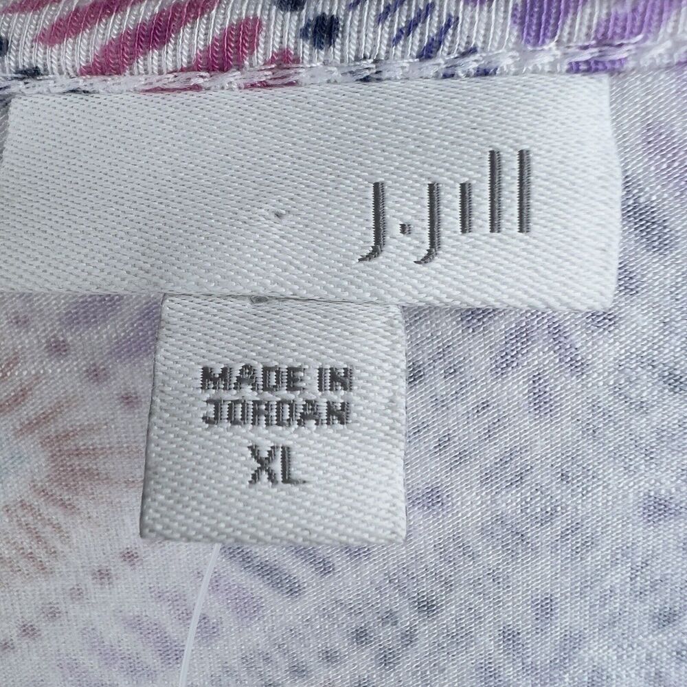J.Jill Babydoll‎ Dress Sz XL Moroccan Medallion Soft Stretch Pockets - Picture 8 of 16